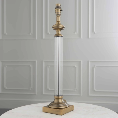 Podstawa lampy stołowej mosiężna szklana 51cm 94350 z serii Avebury - Endon Lighting