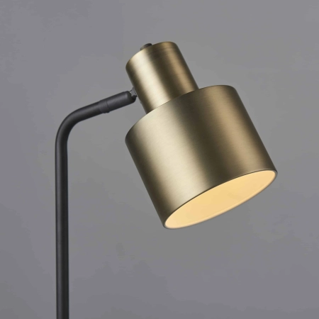 Lampa stołowa metalowa mosiężno-czarna 58,5cm 95464 z serii Mayfield - Endon Lighting