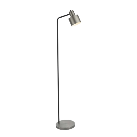 Lampa podłogowa metalowa srebrno-czarna 148cm 95471 z serii Mayfield - Endon Lighting
