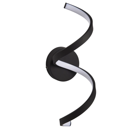 Kinkiet LED czarny spiralny 45cm 95601 z serii ASTRAL - Endon Lighting