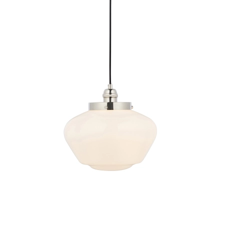 Lampa wisząca szklana opalowa niklowana 54cm 96174 z serii Camberley - Endon Lighting