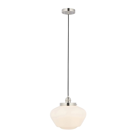 Lampa wisząca szklana opalowa niklowana 54cm 96174 z serii Camberley - Endon Lighting