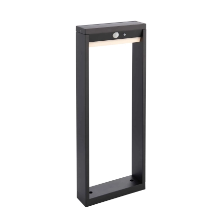 Słupek ogrodowy LED czarny metalowy z czujnikiem ruchu 96935 z serii DANNAH - Endon Lighting
