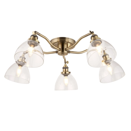 Lampa sufitowa mosiężna 5-punktowa 97248 z serii Hansen - Endon Lighting