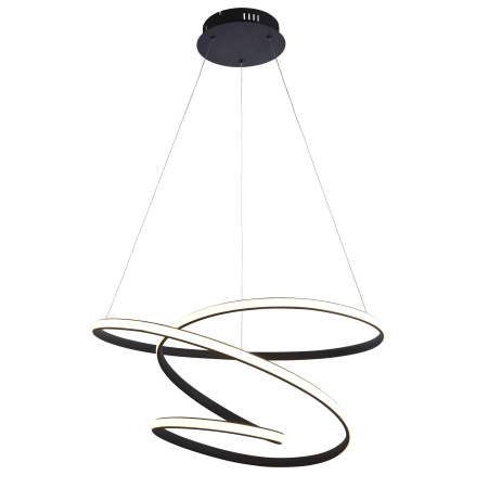 Lampa wisząca LED czarna spiralna 62cm 97632 z serii DUNE - Endon Lighting
