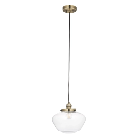 Lampa wisząca szklana z mosiądzem 97691 z serii Camberley - Endon Lighting