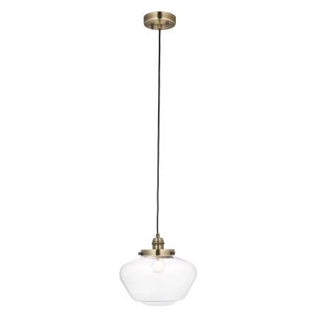 Lampa wisząca szklana z mosiądzem 97691 z serii Camberley - Endon Lighting