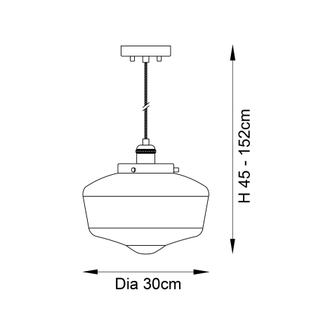 Lampa wisząca szklana z mosiądzem 97691 z serii Camberley - Endon Lighting