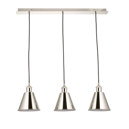 Lampa wisząca metalowa niklowana 3-punktowa 97839 z serii Hal - Endon Lighting
