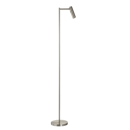 Lampa podłogowa metalowa niklowana LED 98116 z serii Dedicated Reader - Endon Lighting
