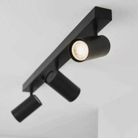 Reflektor sufitowy czarny metalowy 3-punktowy 70cm 98456 z serii REZ - Endon Lighting