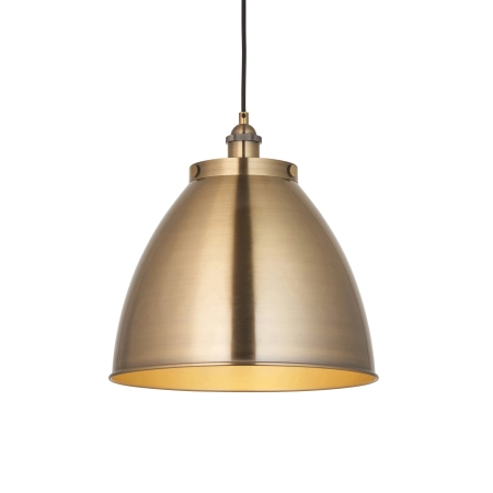 Lampa wisząca metalowa mosiężna 33,5cm 98744 z serii Franklin - Endon Lighting