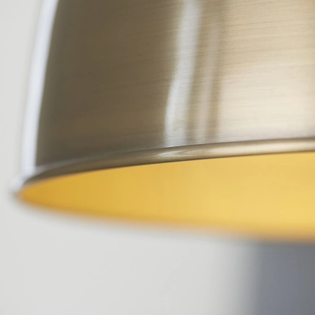 Lampa wisząca metalowa mosiężna 33,5cm 98744 z serii Franklin - Endon Lighting