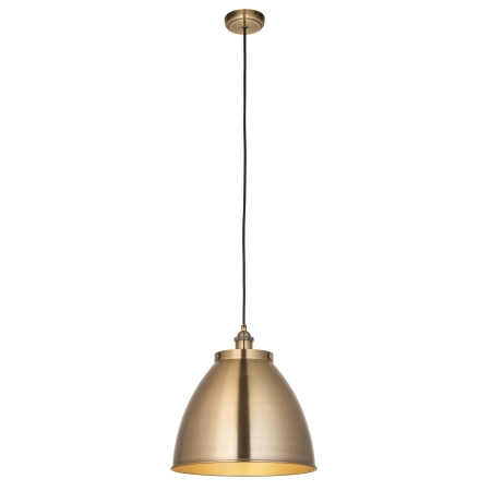 Lampa wisząca metalowa mosiężna 33,5cm 98744 z serii Franklin - Endon Lighting