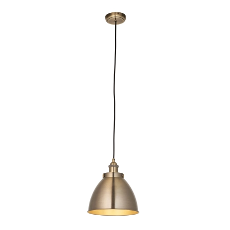 Lampa wisząca metalowa mosiężna 23,5cm 98745 z serii FRANKLIN - Endon Lighting