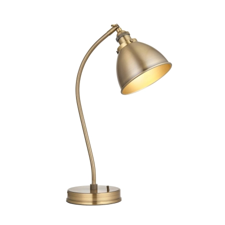 Lampa stołowa metalowa mosiężna 46cm 98747 z serii Franklin - Endon Lighting
