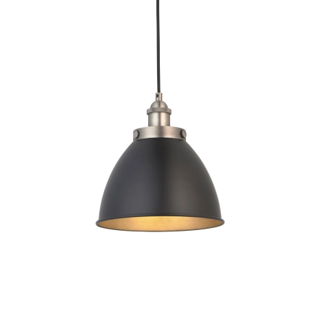 Lampa wisząca metalowa czarna 23cm 98750 z serii Franklin - Endon Lighting