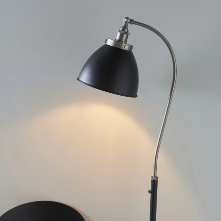 Lampa podłogowa metalowa czarna 160cm 98753 z serii Franklin - Endon Lighting