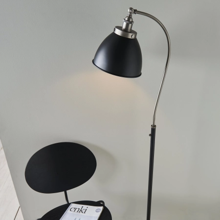Lampa podłogowa metalowa czarna 160cm 98753 z serii Franklin - Endon Lighting