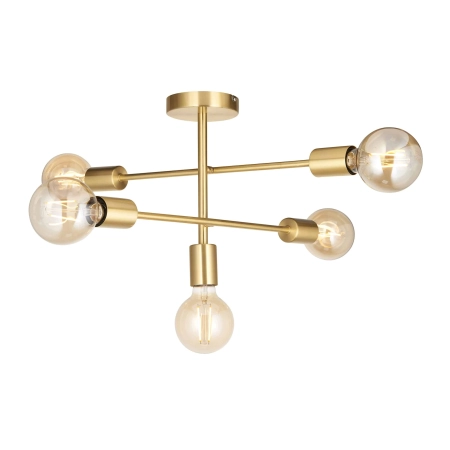 Lampa sufitowa mosiężna 5-punktowa 98786 z serii STUDIO - Endon Lighting