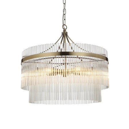 Lampa wisząca mosiężna szklana 5-punktowa 99166 z serii Marietta - Endon Lighting