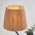 Lampa stołowa czarna metalowa z kloszem z rattanu 100958 z serii Wriggle - Endon Lighting