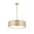 Lampa wisząca złota metalowa z tkaniną 56cm 101569 z serii Cordero - Endon Lighting