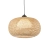 Lampa wisząca rattanowa ażurowa czarna 43cm 101572 z serii Bali - Endon Lighting