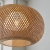 Lampa wisząca rattanowa ażurowa czarna 43cm 101572 z serii Bali - Endon Lighting