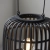 Lampa stołowa czarna drewniana ażurowa 101674 z serii Mathias - Endon Lighting