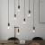 Lampa wisząca drewniano-metalowa 6-punktowa 101684 z serii Stellan - Endon Lighting