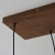 Lampa wisząca drewniano-metalowa 6-punktowa 101684 z serii Stellan - Endon Lighting