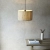 Lampa wisząca metalowa czarna z abażurem 35cm 101691 z serii Longshore - Endon Lighting