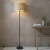 Lampa podłogowa czarna metalowa z abażurem 161cm 101694 z serii Longshore - Endon Lighting