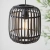 Lampa wisząca czarna metalowo-drewniana 22cm 101700 z serii Mathias - Endon Lighting