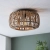 Plafon bambusowy czarny 40cm 1-punktowy 101776 z serii MATHIAS - Endon Lighting