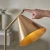 Lampa podłogowa metalowa mosiężna 1-punktowa 102369 z serii Cape - Endon Lighting