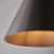 Lampa wisząca metalowa stożkowa brązowa 102892 z serii Cape - Endon Lighting