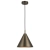 Lampa wisząca metalowa stożkowa brązowa 102892 z serii Cape - Endon Lighting