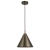 Lampa wisząca metalowa stożkowa brązowa 102892 z serii Cape - Endon Lighting