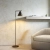 Lampa podłogowa metalowa brązowa regulowana 102895 z serii Cape - Endon Lighting