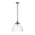 Lampa wisząca szklana mosiężna 1-punktowa 102926 z serii Hansen Grand - Endon Lighting