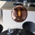 Lampa wisząca szklana miedziana kula 102930 z serii Boli - Endon Lighting