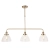 Lampa wisząca mosiężna 3-punktowa z kloszami 103014 z serii Hansen - Endon Lighting