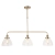 Lampa wisząca mosiężna 3-punktowa z kloszami 103014 z serii Hansen - Endon Lighting