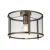 Plafon szklany mosiężny okrągły 64cm 103112 z serii HOPTON - Endon Lighting
