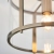 Plafon szklany mosiężny okrągły 64cm 103112 z serii HOPTON - Endon Lighting