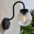 Kinkiet zewnętrzny czarny z czujnikiem ruchu 103829 z serii Eldon - Endon Lighting