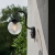 Kinkiet zewnętrzny czarny z czujnikiem ruchu 103829 z serii Eldon - Endon Lighting