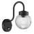 Kinkiet zewnętrzny czarny z czujnikiem ruchu 103829 z serii Eldon - Endon Lighting